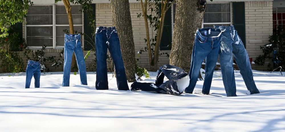Caught with their pants down